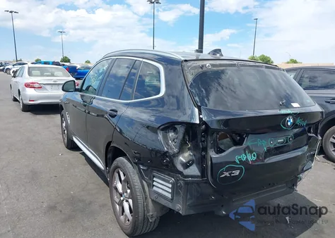 2022 BMW X3 xDrive30I из США, поврежденный, VIN 5UX53DP07N9M15554